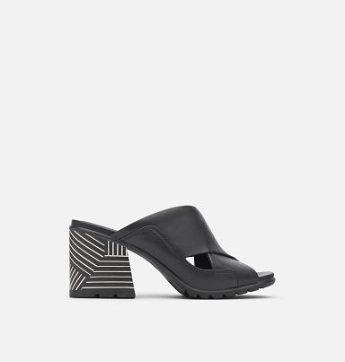 Sorel Nadia Shoes UK - Womens Sandals Black (UK537148)